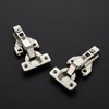 Ravinte 5 Pairs 10 Packs Full Overlay Cabinet Door Hinges,105