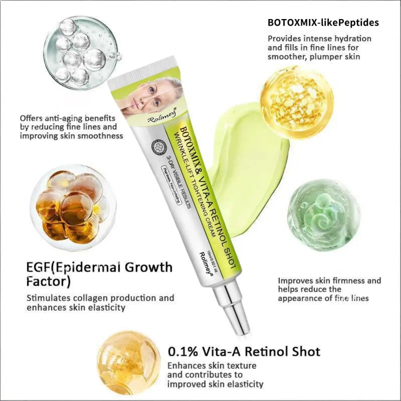 ! ¡crema Firmador Antirrugas Retinol Shot!