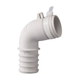SANEI (サンエイ) Washing Machine Drain Trap Elbow for Drain Hose Connection PH5541F