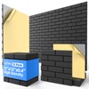 12 Pack Acoustic Panels with Self Adhesive, 12" X 12"