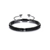 MANIFO Healing Crystals Bracelet Adjustable Black Obsidian Crystal Stone Bracelets