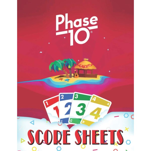 Phase 10 Score Sheets: Phase Ten Dice Game Record Keeper