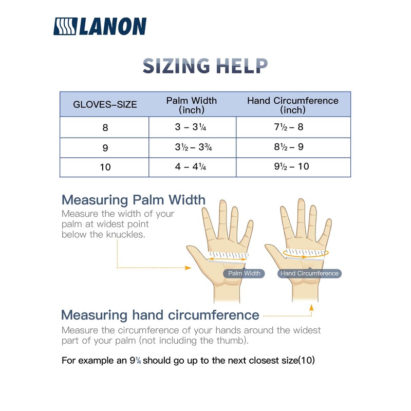 LANON 12 Pairs PU Professional Work Gloves, Multi-Purpose Work Gloves