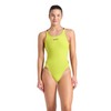 ARENA Women's Team Solid MaxLife Swimsuit Tech Back Multi One