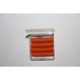 HAKATOP 1/4" Pressure Washer Quick Coupler New Orange O-Rings Seal Kits (100pk)