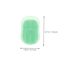 BESPORTBLE 10 Boxes Paper Hand Soap Sheets Mini Portable Disposable Scented Soap Sheets for Outdoor Indoor Traveling Camping Hiking Hand Washing