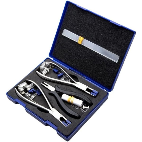 Unbranded Professional Eye Glass Repairing Tools Kit for Rimless Glasses
