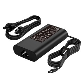 New 130W Laptop Charger fit for Dell XPS 15 7590 9530 9550 9560 9570 7347 7348 7459 Precision M3800 M2800 5510 5520 5530 5540 HA130PM130 DA130PM130 06TTY6 Laptop Power Supply Adapter Cord
