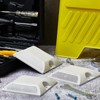 Dunzy 30 Pcs Road Reflectors 4 by 4 Inch Street