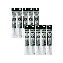 ぺんてる ボールペン用替芯ＬＲＮ５ 黒 １０本入