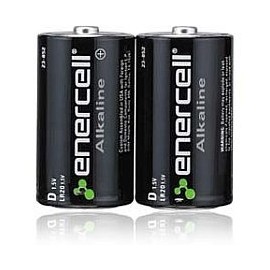 Enercell Alkaline "D" Batteries (2-Pack)
