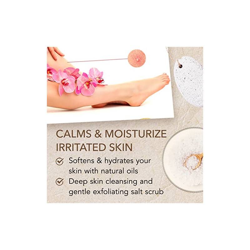 O Naturals Invigorating Grapefruit Vanilla Dead Sea Salt Face Body