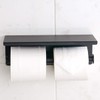 BGL 304 Stainless Steel Double Toilet Paper Holder Wall Mounted