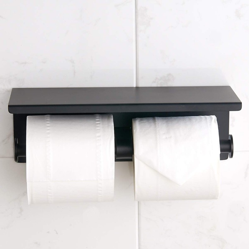 BGL 304 Stainless Steel Double Toilet Paper Holder Wall Mounted