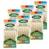 DenTek Earth Friendly Birch Wood Interdental Brushes Mixed Size Pack ISO1, 2 & 3 - 6 Count x 6 Packs (36 Brushes)