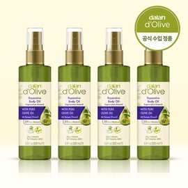 [Dalan] Intensive Body Oil for Moisturized Skin, Non-sticky, Enhanced Absorption, 200ml (4 Pieces) / [달란] 인텐시브 바디오일 촉촉한피부 끈적임없는 흡수력강화 200ml 4개