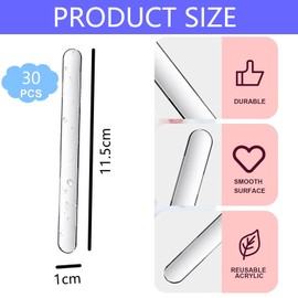 Reusable Acrylic Cakesicle Sticks 30pcs