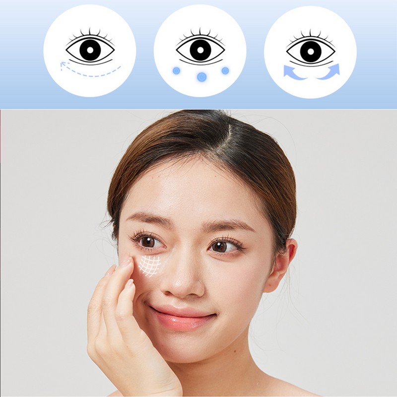 ERANSTAR 눈밑 눈가 EMS 눈 마사지기 고주파 얼굴마사지기 [진동/주름개선/눈가탄력] ERANSTAR