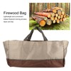 Firewood Carrying Bag Log Charcoal Tote Transport Carrier Large Capacity