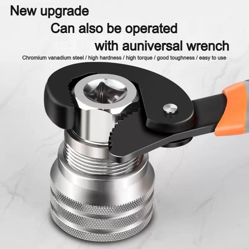 Multi-Function Universal Socket Wrench Tool - 10mm-19mm Adjustable Multi-Function Socket