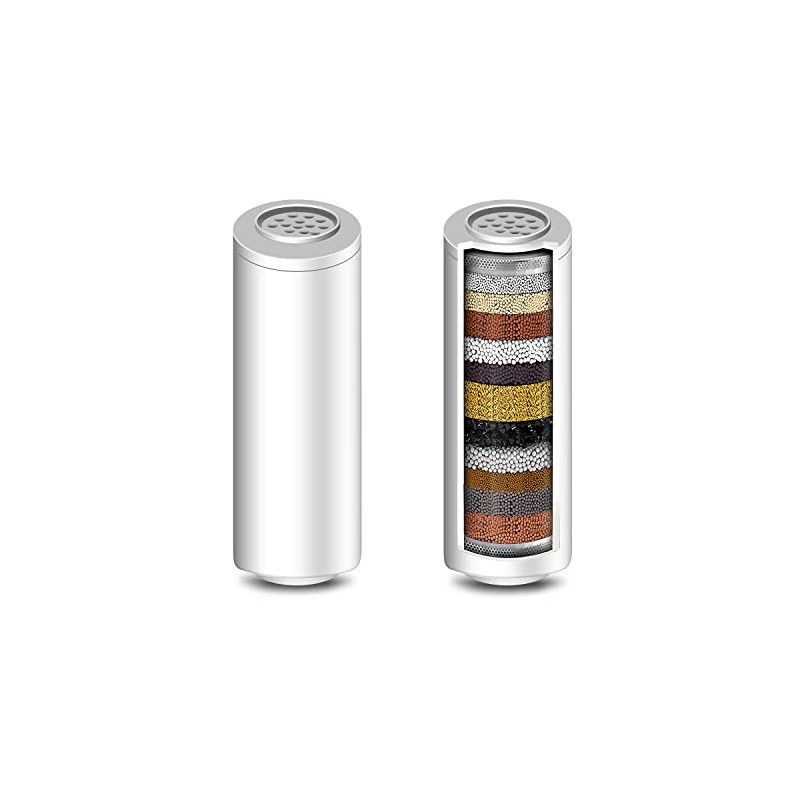 INAVAMZ 2 Pack Replacement Shower Filter Cartridge