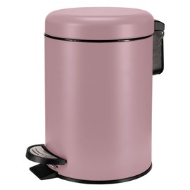 Kleine Wolke One 8058431858 Cosmetic Bin Stainless Steel / PP with Carry Handle, Rouge, 3L Capacity