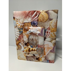 Sea Shell Photo Album - Holds 100 4x6 Photos - Prefect for those Vacation Photos - Handmade