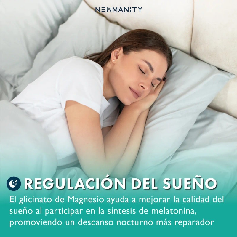 Glicinato De Magnesio Newmanity 300 Caps BeWelly