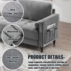 Kaelix Sofa Remote Control Holder Armchair Caddy – Non-Slip Couch
