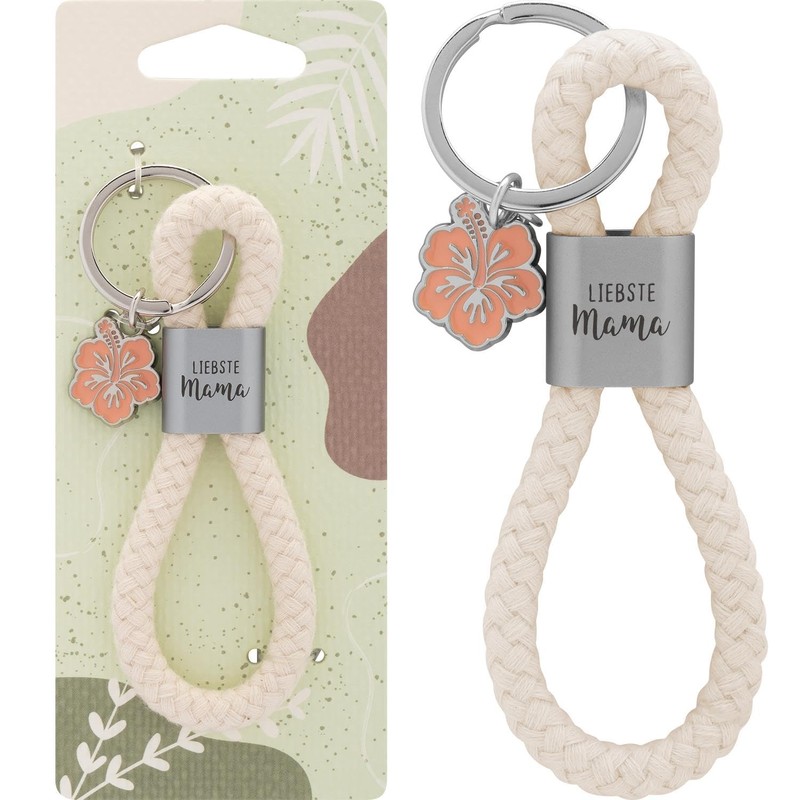 GRUSS & CO Key Ring Loop Motif Mum | Pendant