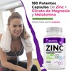 BioHerb Zinc y Magnesio Con Melatonina (180 Capsulas 500mg) |
