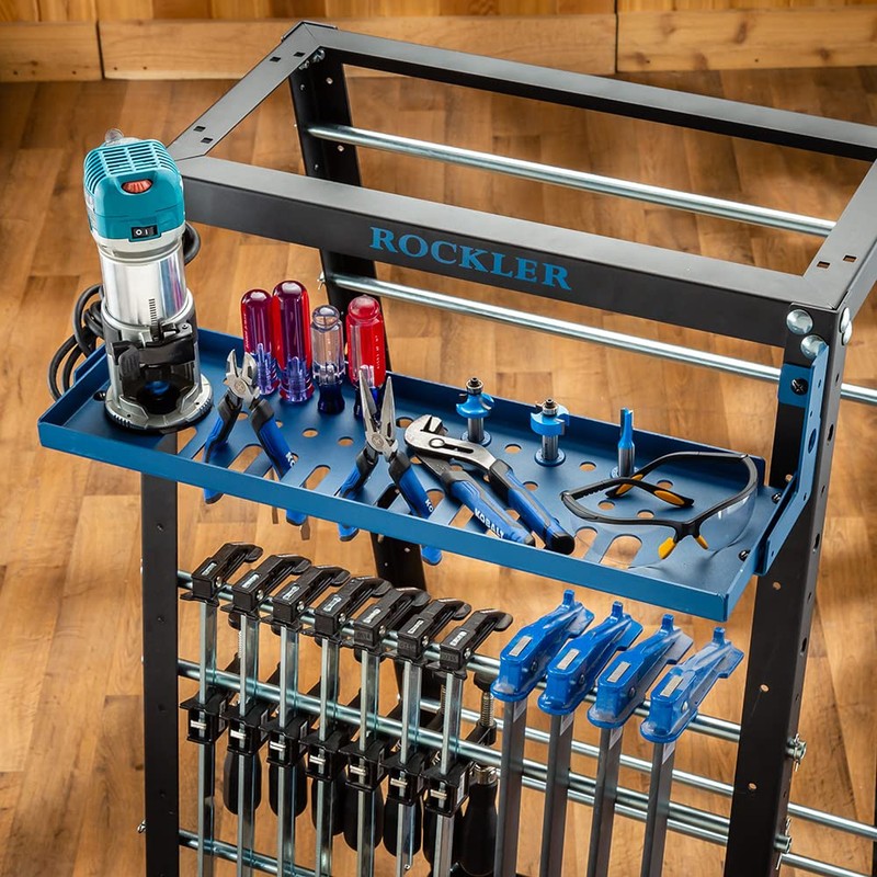 Rockler Tool Tray for Pack Rack Plus – Steel Hand