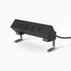 FEZIBO Power Strip Surge Protector，Surge Protector Power Bar，3 Outlets 2
