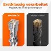 BAUBECK SDS Plus Drill Bit Set for Concrete [7-Piece -