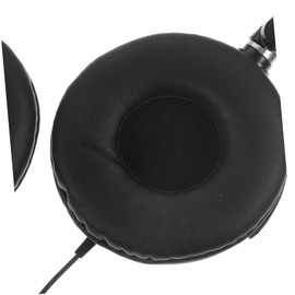 CAXUSD 2pcs Lightweight Foldable Headsets Microphone and Volume Control for Smartphones Laptops and Tablets Over Ear Design for Comfortable Listening and Sound Black