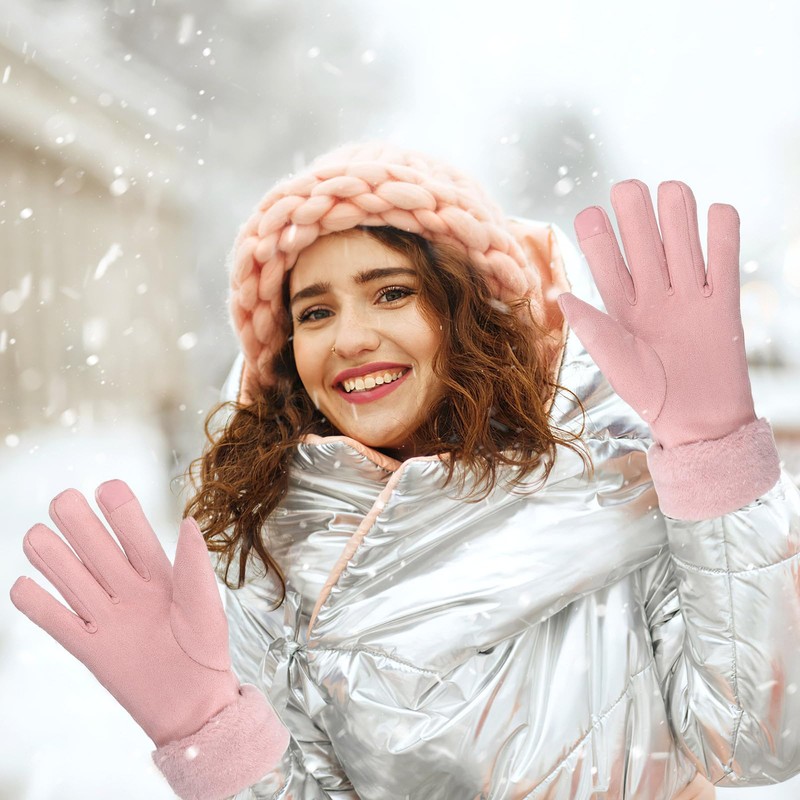 BESPORTBLE USB Heated Gloves for Women, Electric Hand Warmer Winter