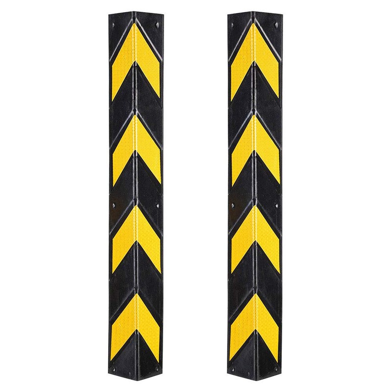 Yescom 31" Reflective Corner Guard Wall Corner Protector with Yellow