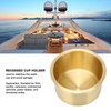 Water Cup Holder Stainless Steel Drink Bottle Stand Mount for