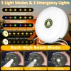 PQETBV Camping Fairy Lights, Camping Lantern with 5 Lighting Modes,