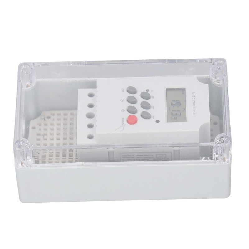 Swimming Pool Pump Timer Waterproof Digital Timer Box Programmable Time