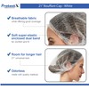 ProtectX Disposable Bouffant (Hair Net) Caps Hair Head Cover Nets