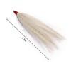 FUSIGO Fishing Bucktail Teaser - 9pcs/18pcs Bucktail Tube Teasers Fishing