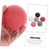 PACKOVE 4Pcs Facial Cleansing Sponges Deep Cleansing for Makeup Removal
