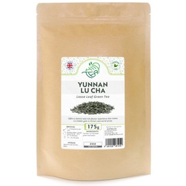 Yunnan Lu Cha Loose Leaf Green Tea – Premium Chinese Green Tea – Robust and Aromatic (175g)