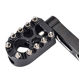 Goldfire Anti-Skid Gear Knurled Motorcycle Shifter Peg Shift Peg 360° Roating MX Chopper Bobber Style for H-D Touring Softail Sportster Dyna (Black)