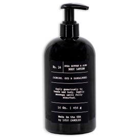 Jasmine, Oud & Sandalwood, Moisturizing Body Lotion, Soothing Shea Butter & Aloe, Gentle Lotion Nourishes Dry Skin With Moisture, No Paraben, Dye Free, Non-Greasy - 16 Fl. Oz.