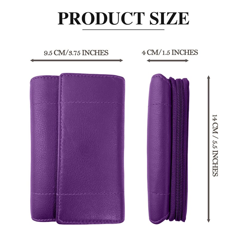 Woodland Leathers Purses for Women, Real Leather RFID Protection Small