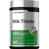 Horbäach Milk Thistle Supplement | 3000mg | 300 Capsules |