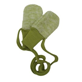 Cosilana, Baby Fleece Mittens without Thumbs, 60% Wool (kbT), 40% Cotton (kbA)