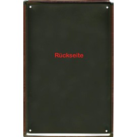 Geschenkeparadies 24 Tin Sign with German Text "Wenn Papa es nicht repariert [German Language] 20 x 30 cm Gifts Dad Men's